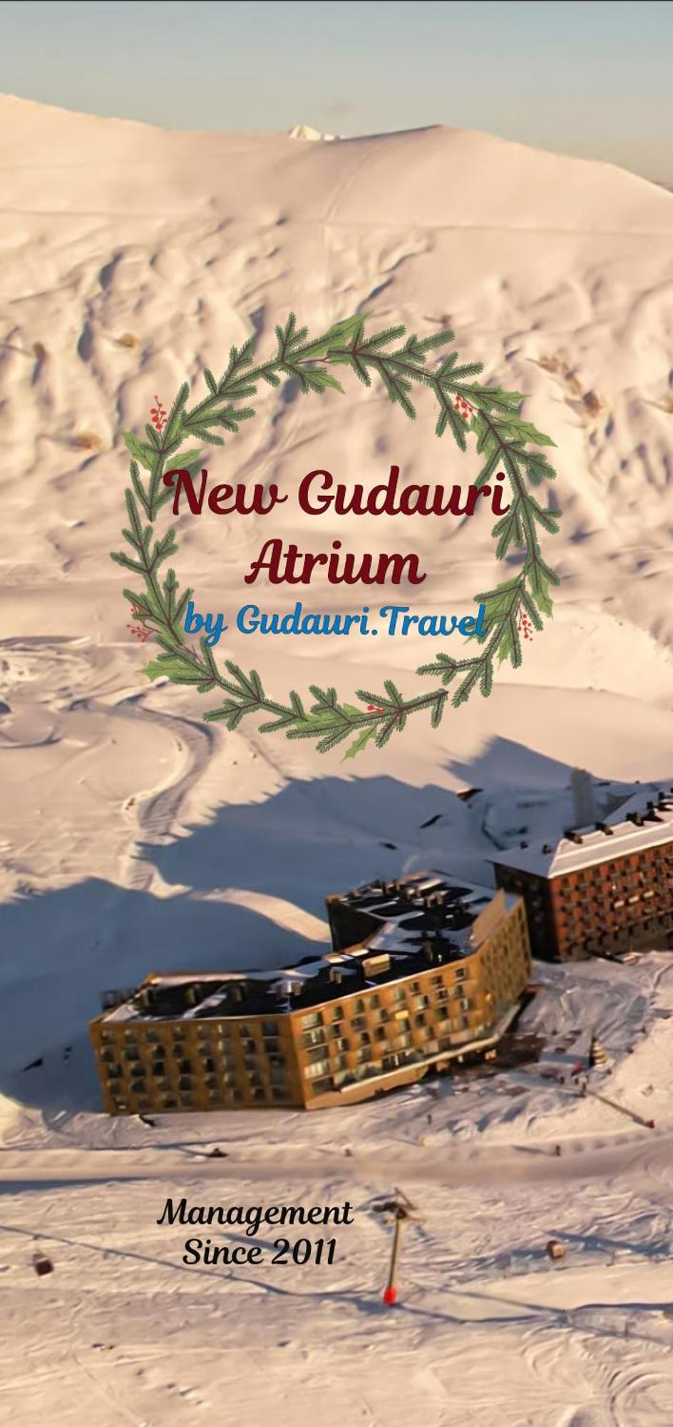 Gudauri Travel Apartments in Atrium  Exterior foto